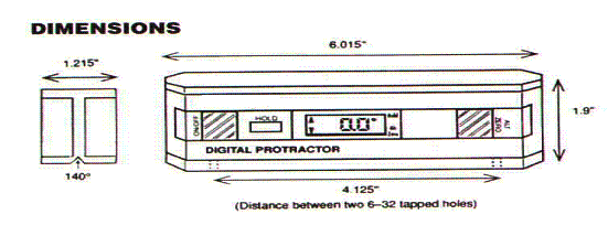PRO360數位電子角度水平儀 使用說明書